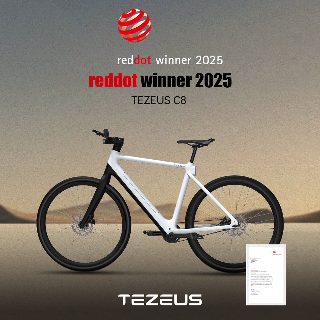 Tezeus C8 Wins Red Dot Design Award