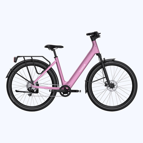e-bike pink damen Tezeus C6T